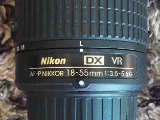 Lente NIKON Zoom Af-P 18-55 Mm F 3.5-5.6 G Dx Vr