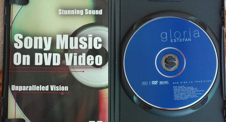 DVD de Gloria Estefan